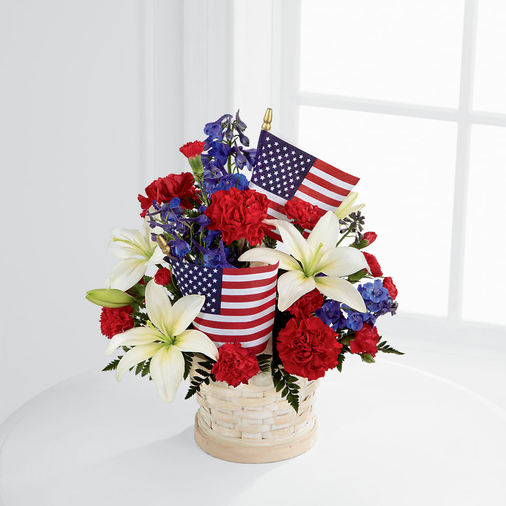 American Glory Bouquet – Guru Flowers, Port Saint Lucie FL