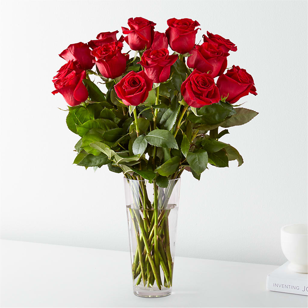 Long Stem Red Rose Bouquet – Guru Flowers, Port Saint Lucie FL