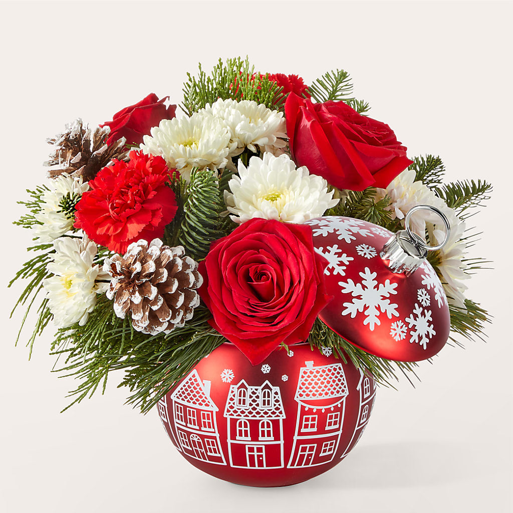 Christmas Village Ornament – Guru Flowers, Port Saint Lucie FL