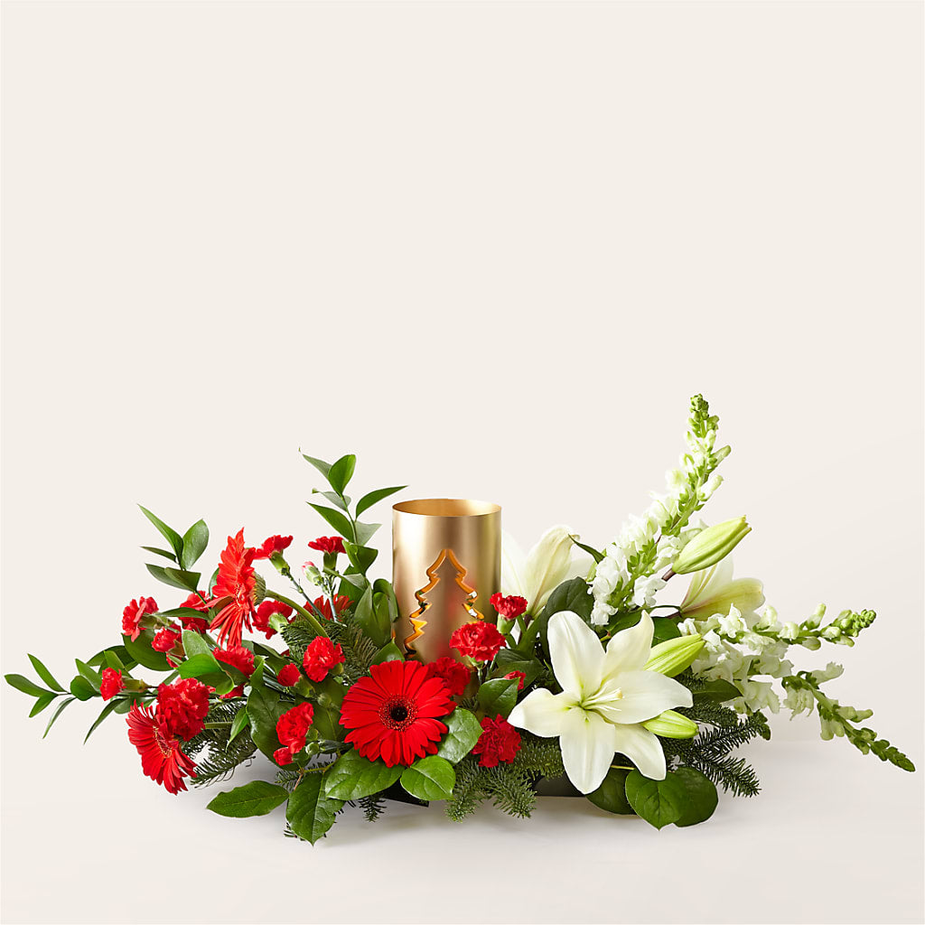 Mingle & Jingle Centerpiece – Guru Flowers, Port Saint Lucie FL