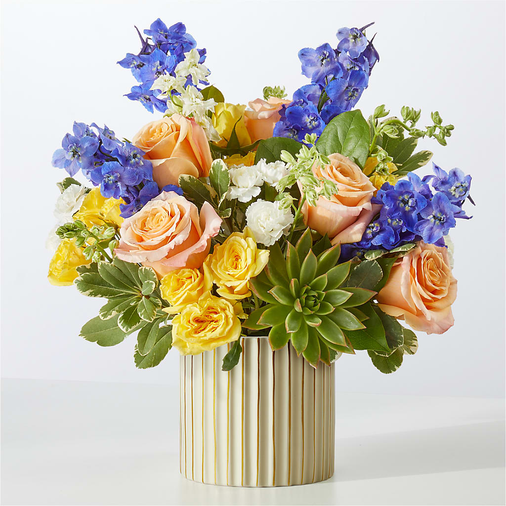 Cobalt Reverie Bouquet – Guru Flowers, Port Saint Lucie FL