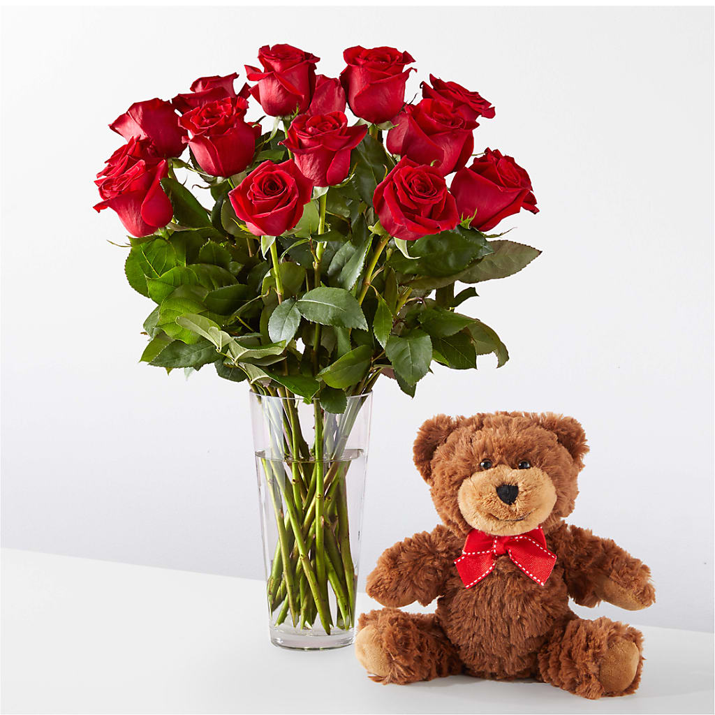 Romantic Long Stem Red Rose Bouquet Bundles – Guru Flowers, Port Saint Lucie FL