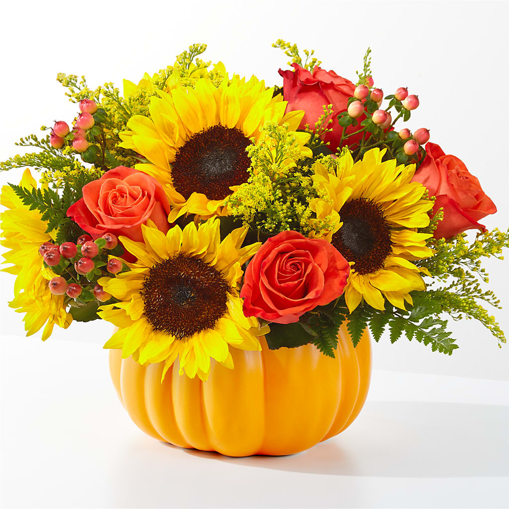 Pick of the Patch Pumpkin Bouquet – Guru Flowers, Port Saint Lucie FL