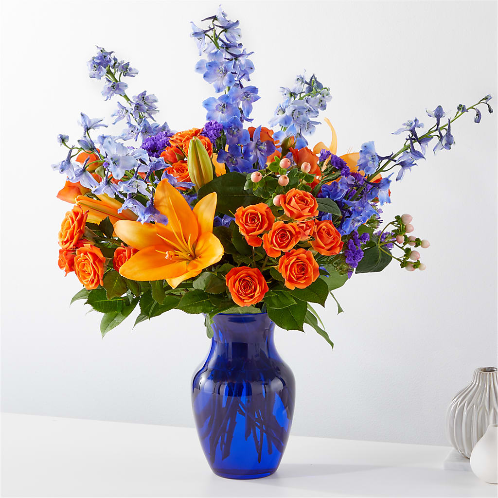 Radiant Citrus Bouquet – Guru Flowers, Port Saint Lucie FL