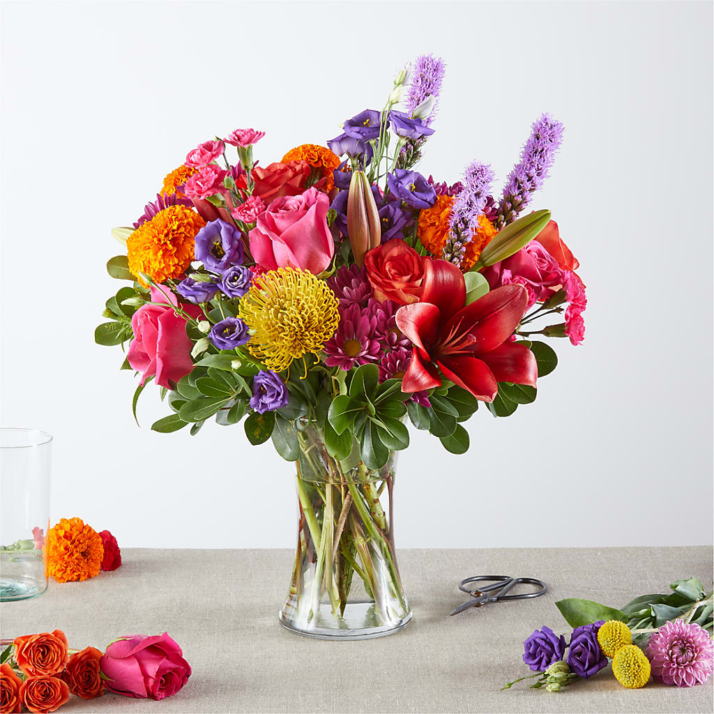 Feast of Color – A Florist Original – Guru Flowers, Port Saint Lucie FL