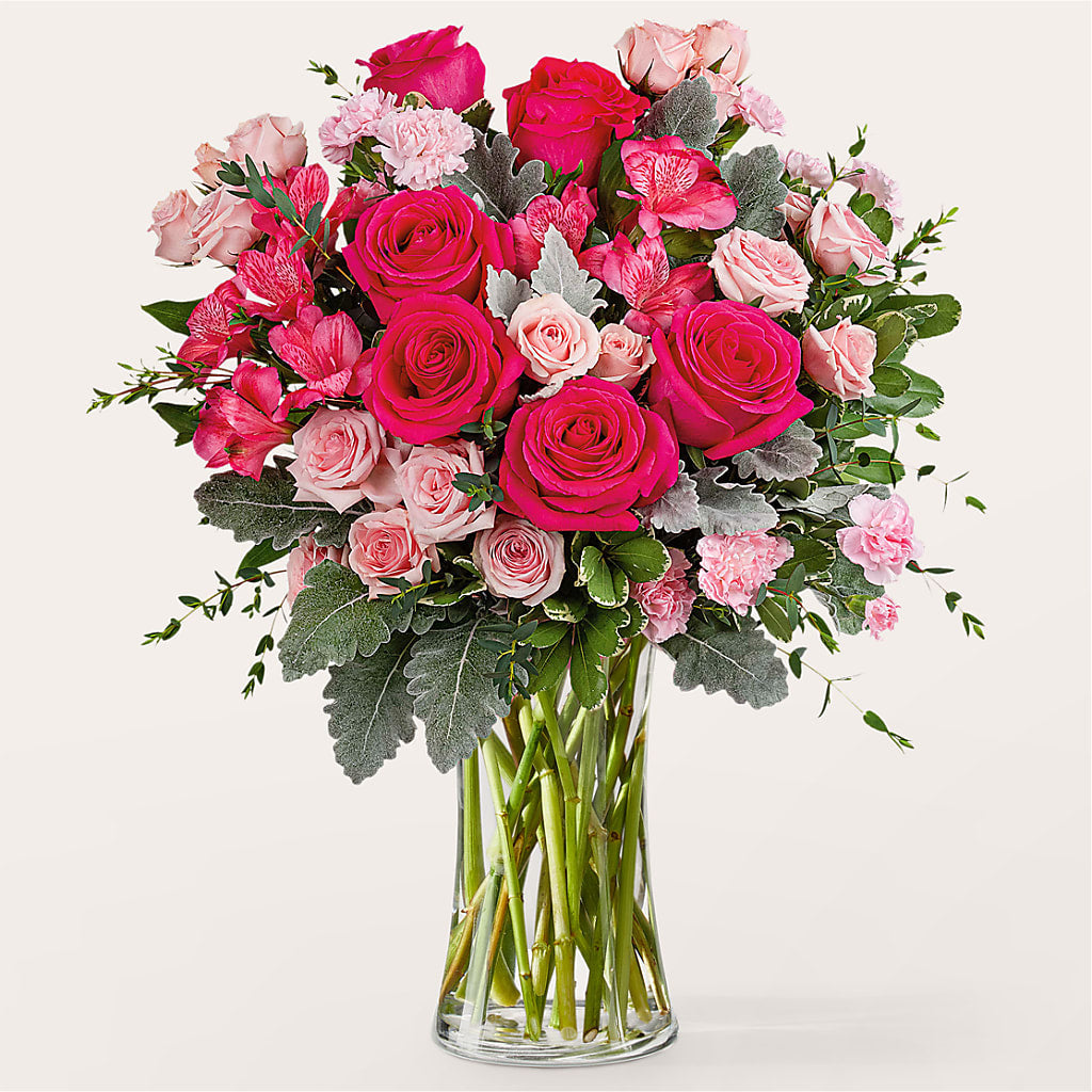 Tickled Pink Bouquet – Guru Flowers, Port Saint Lucie FL