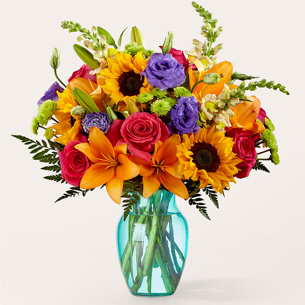 Double Rainbow Bouquet – Guru Flowers, Port Saint Lucie FL