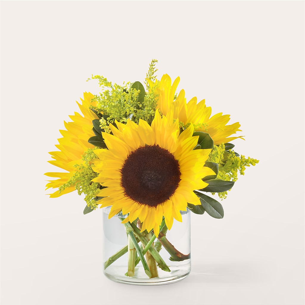 Beaming Sunflower Bouquet – Guru Flowers, Port Saint Lucie FL