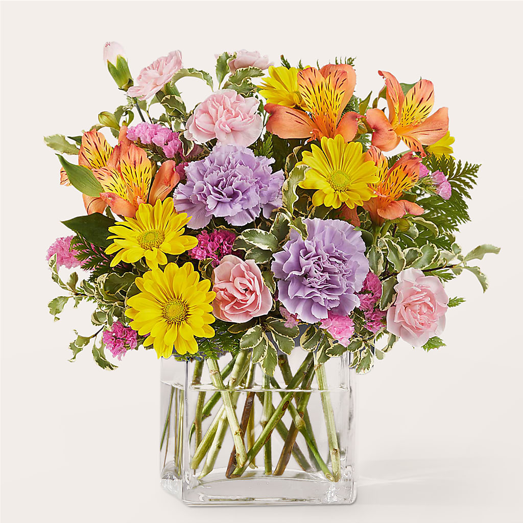 Shades of Happiness Bouquet – Guru Flowers, Port Saint Lucie FL