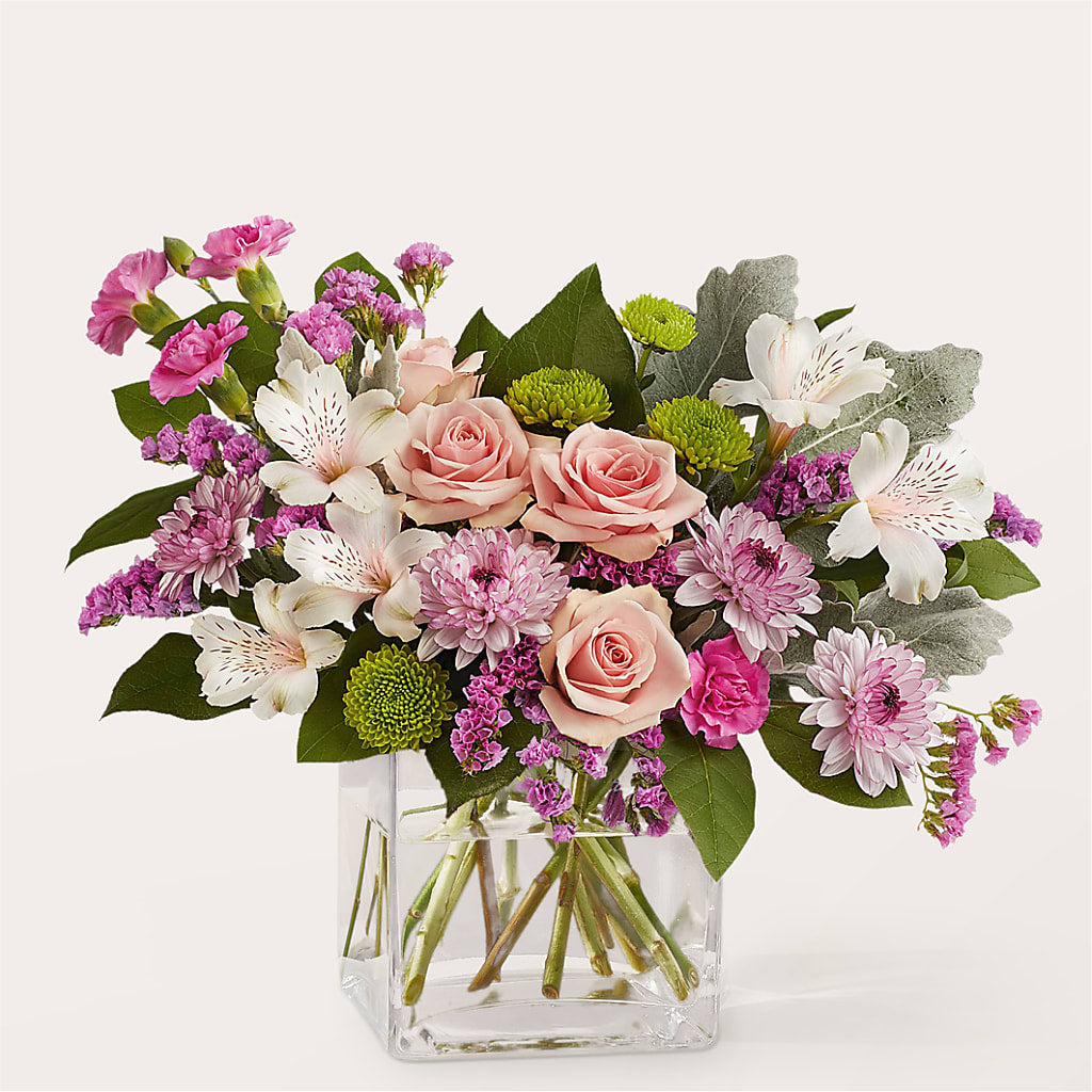 Pink Suede Bouquet – Guru Flowers, Port Saint Lucie FL