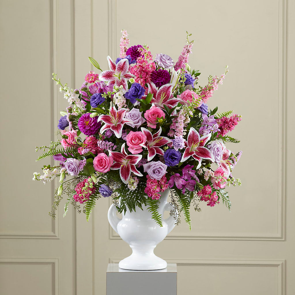 Peaceful Tribute Arrangement – Guru Flowers, Port Saint Lucie FL