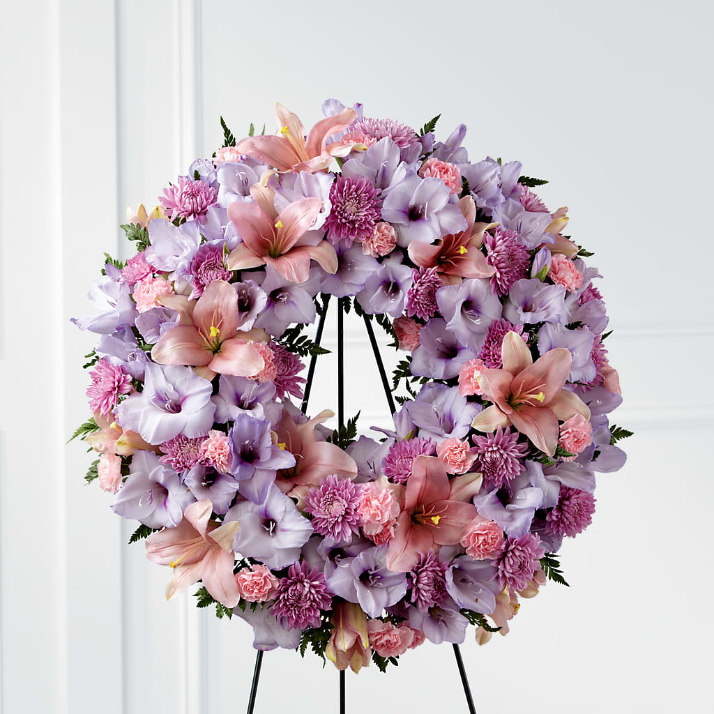 Beloved Friend Wreath – Guru Flowers, Port Saint Lucie FL