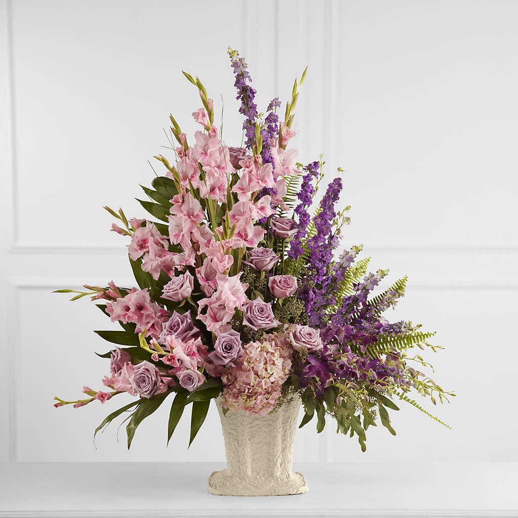 Flowing Garden Arrangement – Guru Flowers, Port Saint Lucie FL