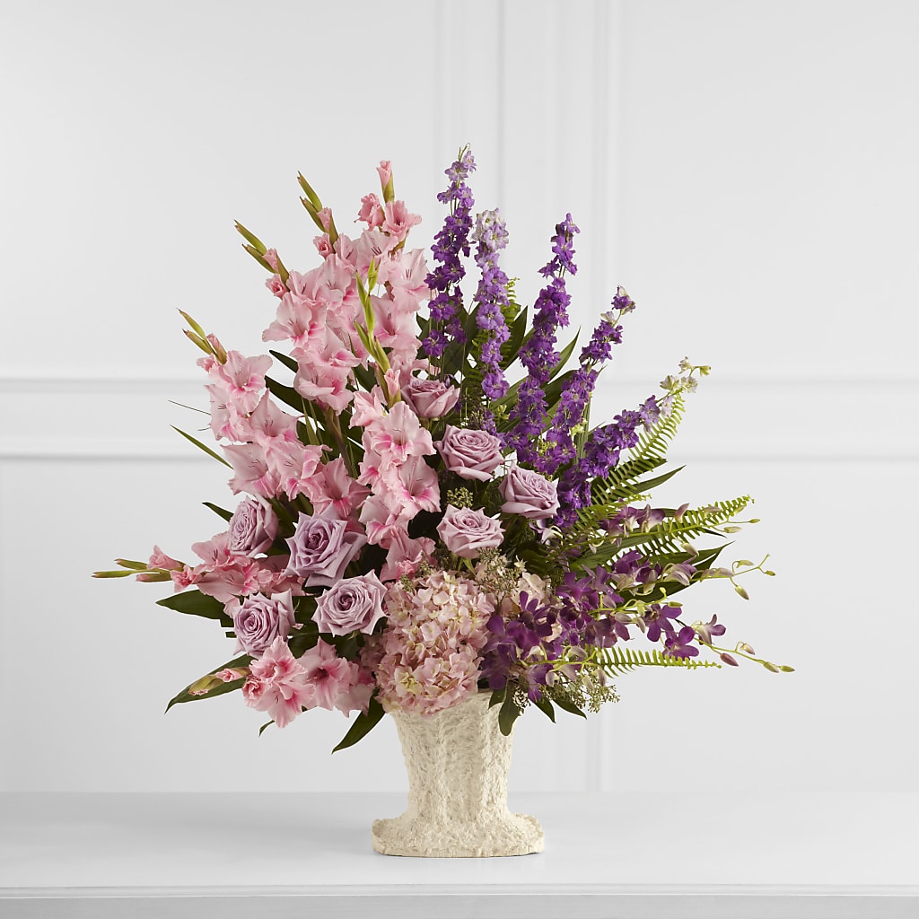 Flowing Garden Arrangement – Guru Flowers, Port Saint Lucie FL