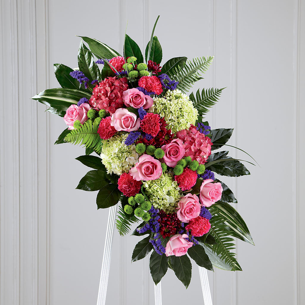 Refreshing Mix Standing Spray – Guru Flowers, Port Saint Lucie FL