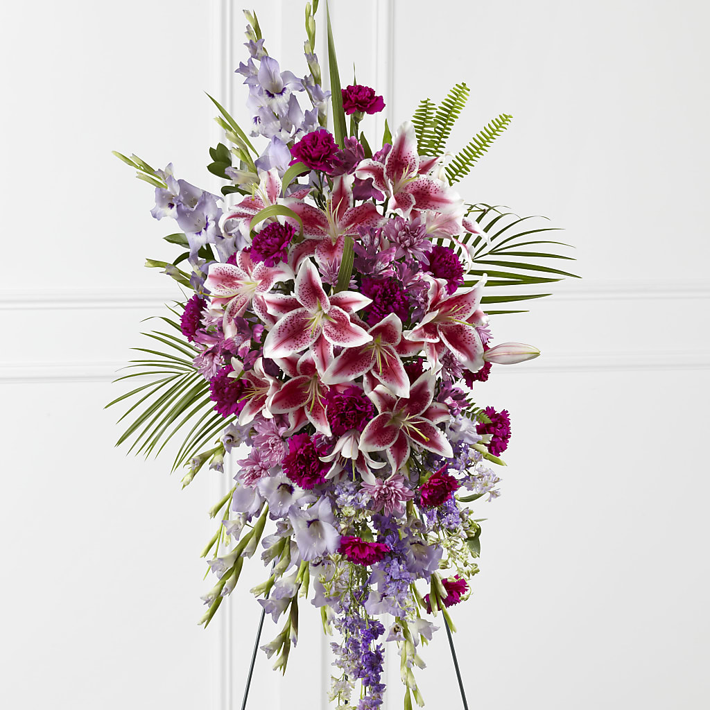 Tender Touch Standing Spray – Guru Flowers, Port Saint Lucie FL