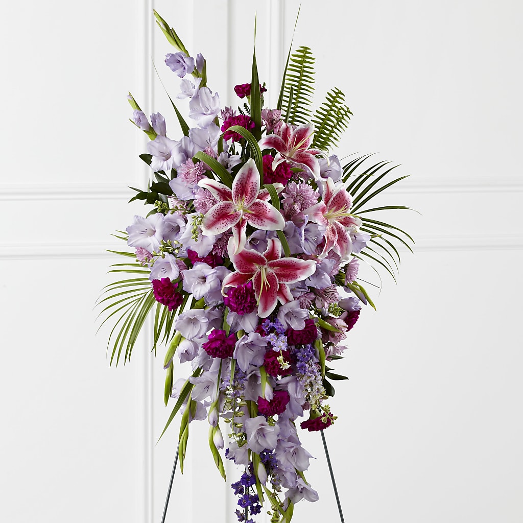 Tender Touch Standing Spray – Guru Flowers, Port Saint Lucie FL