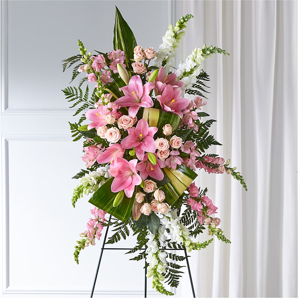 Elegant Embrace Standing Spray – Guru Flowers, Port Saint Lucie FL