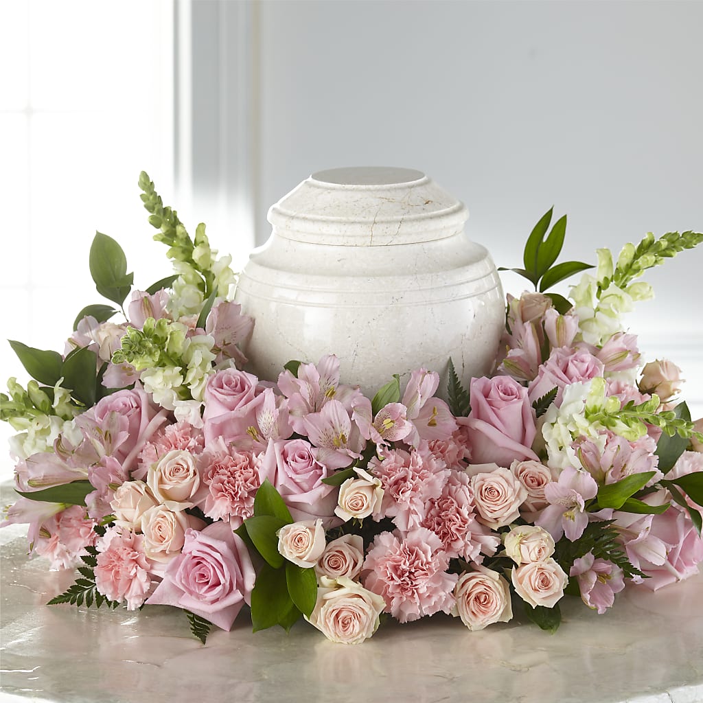 Blooms of Hope Cremation Adornment – Guru Flowers, Port Saint Lucie FL
