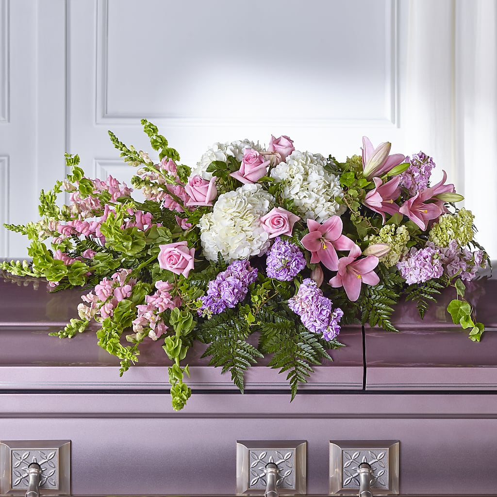 Life's Gratitude Casket Spray – Guru Flowers, Port Saint Lucie FL