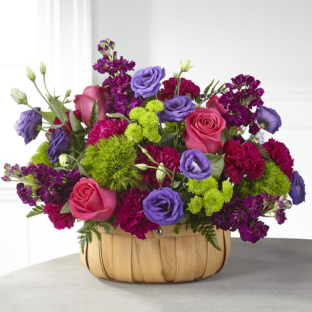 Serene Sanctuary Basket – Guru Flowers, Port Saint Lucie FL