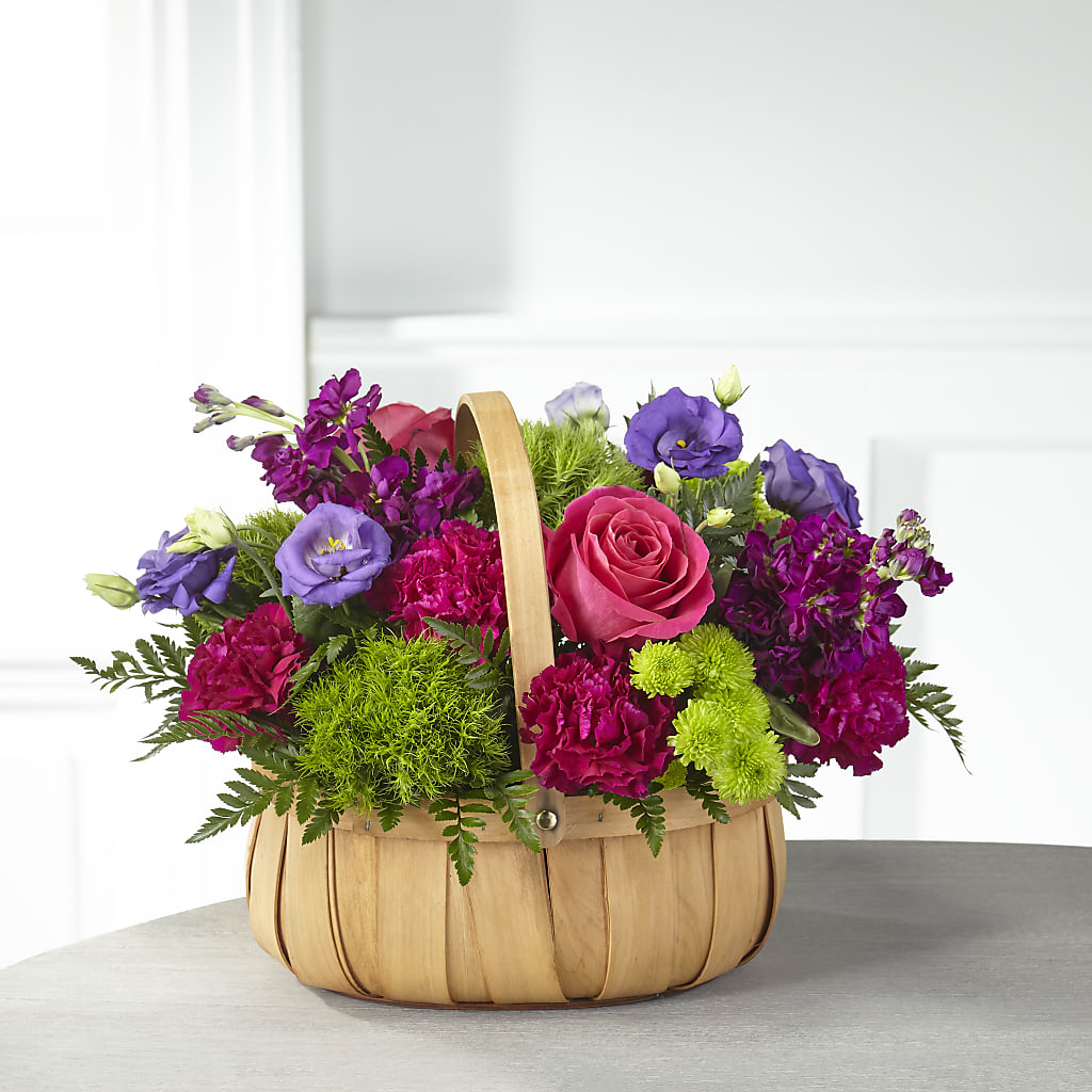 Serene Sanctuary Basket – Guru Flowers, Port Saint Lucie FL