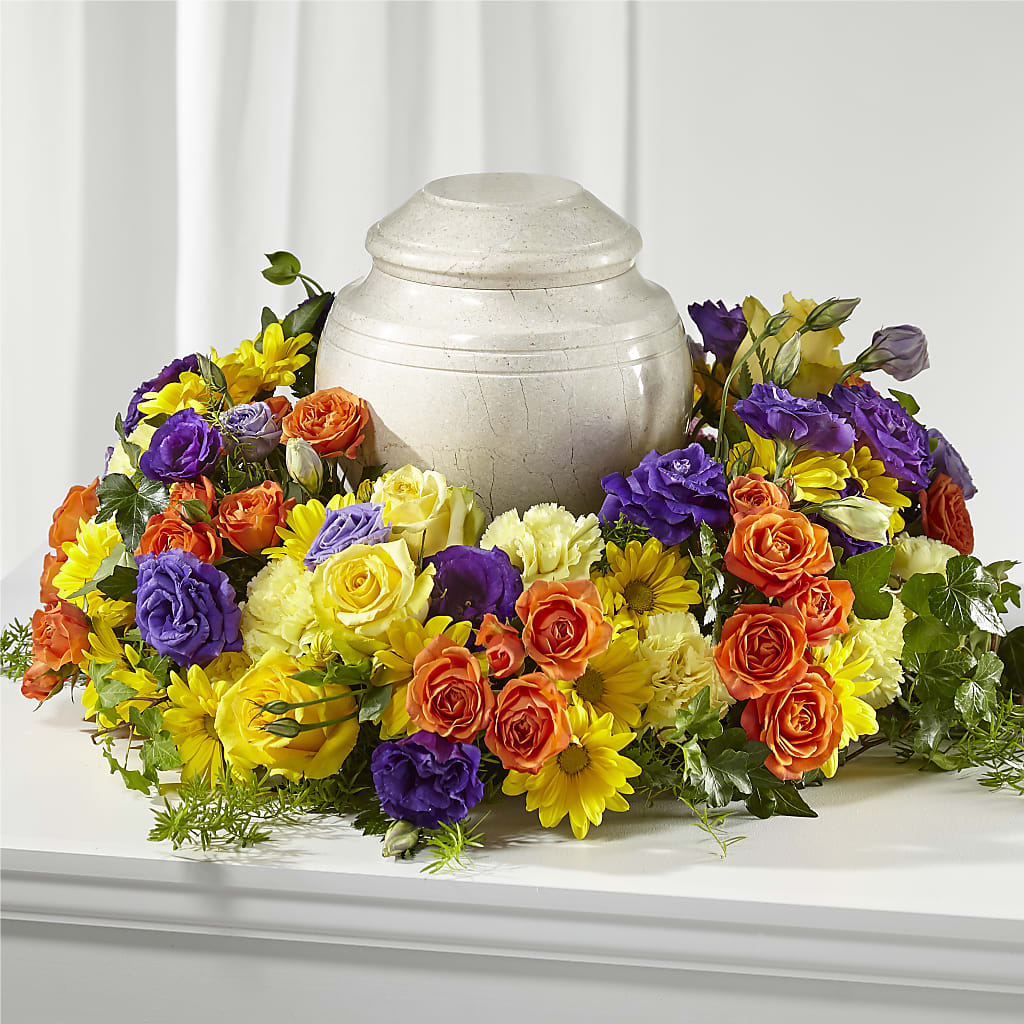 Blossoms of Remembrance Cremation Adornment – Guru Flowers, Port Saint Lucie FL