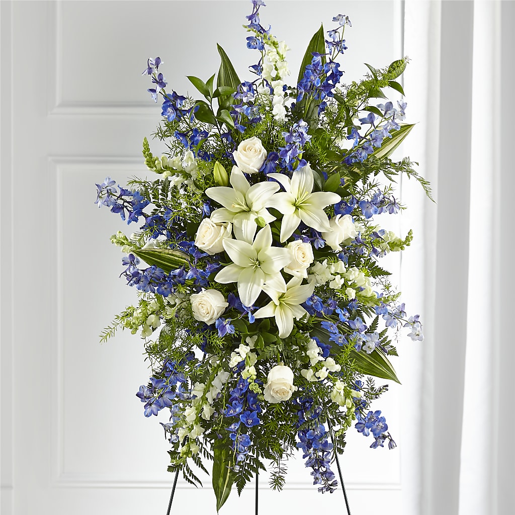 Faithful Friend Standing Spray – Guru Flowers, Port Saint Lucie FL