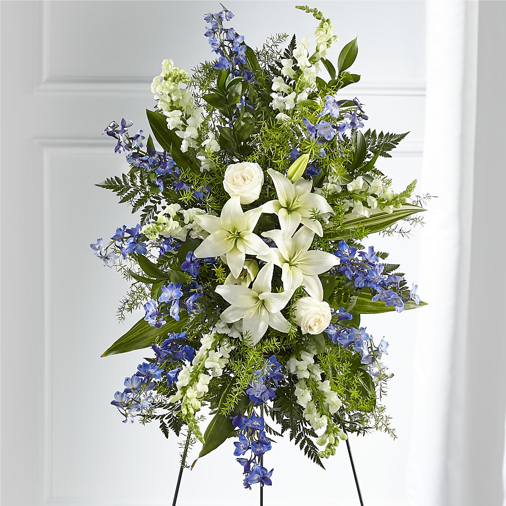 Faithful Friend Standing Spray – Guru Flowers, Port Saint Lucie FL