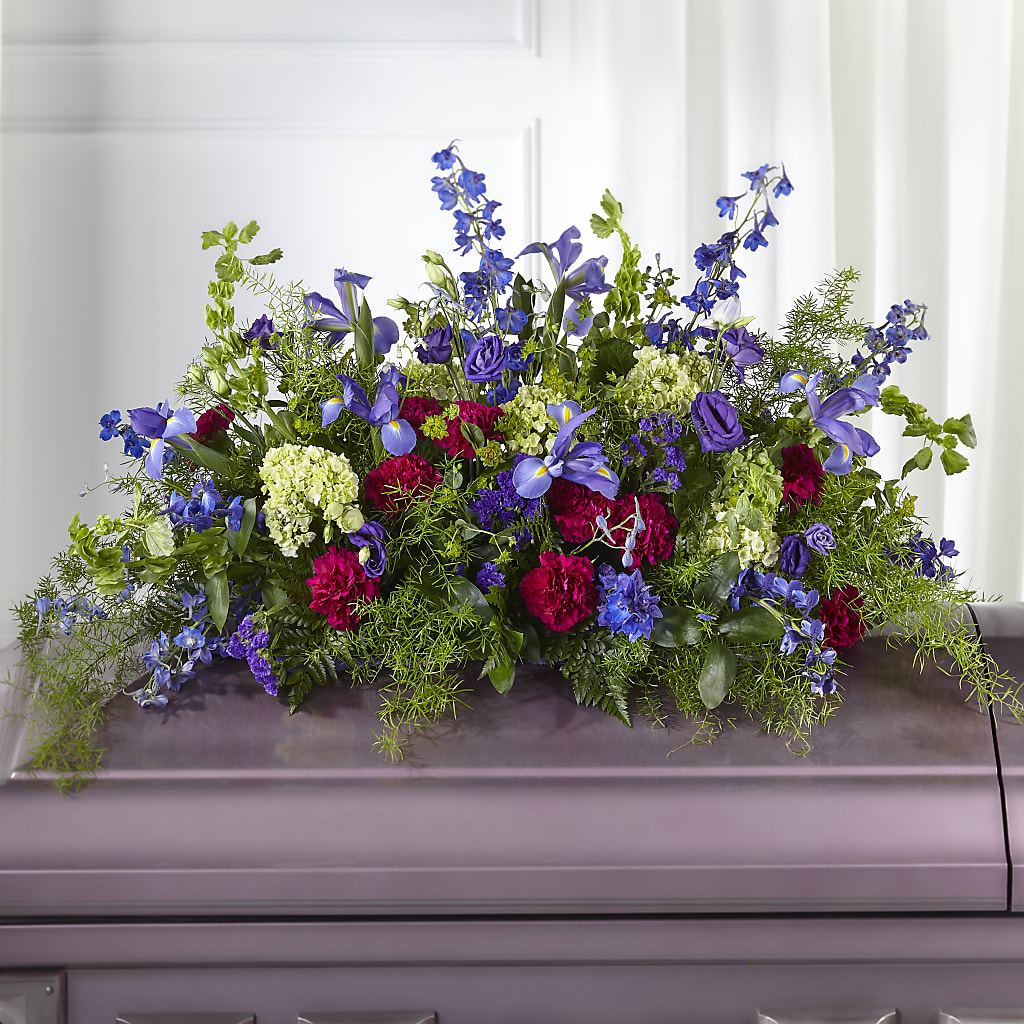 Always Treasured Casket Spray – Guru Flowers, Port Saint Lucie FL