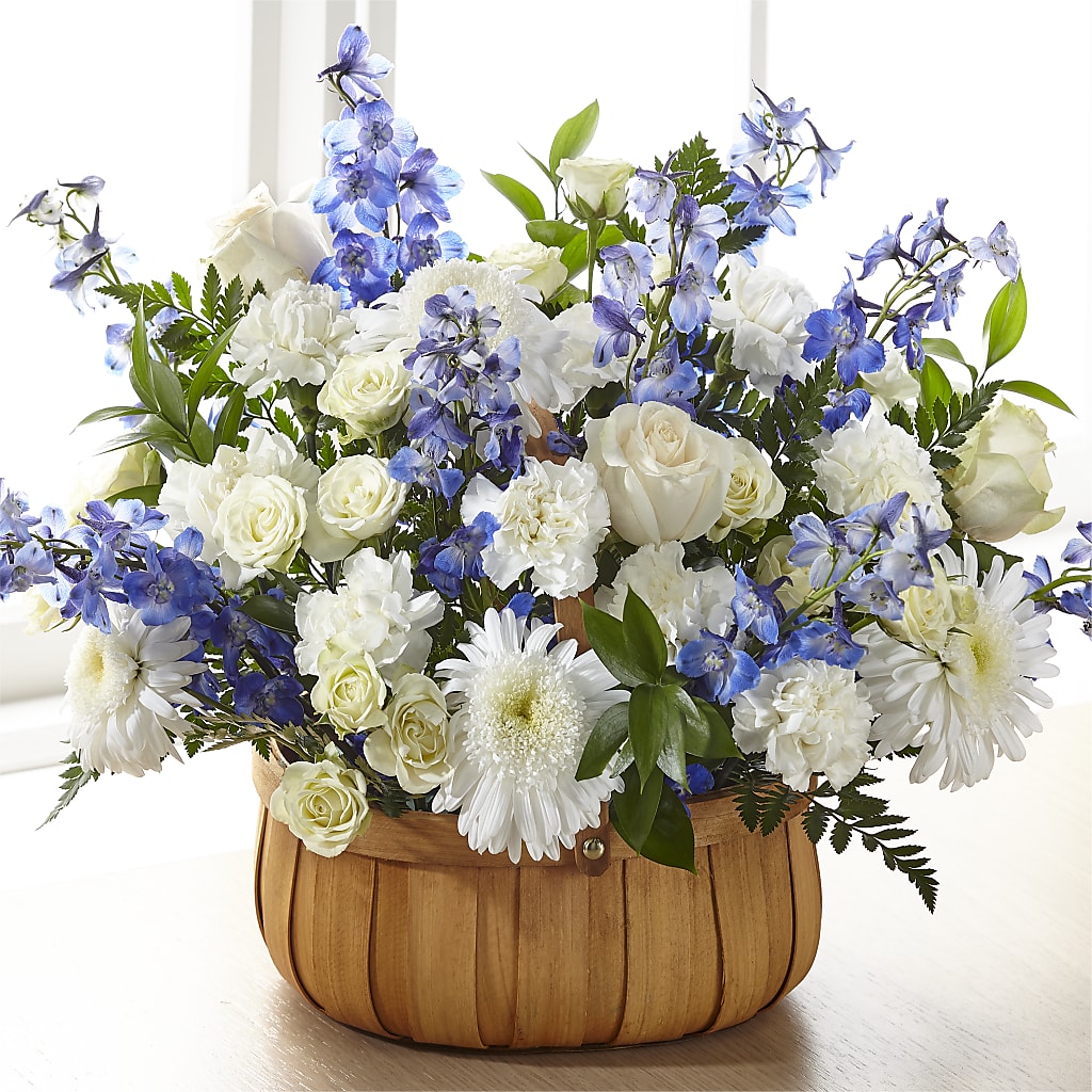 Harmony & Grace Basket – Guru Flowers, Port Saint Lucie FL