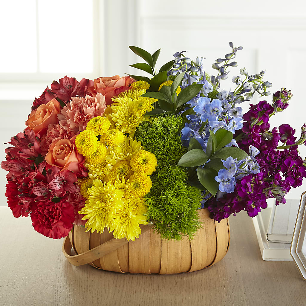 Prideful Basket – Guru Flowers, Port Saint Lucie FL
