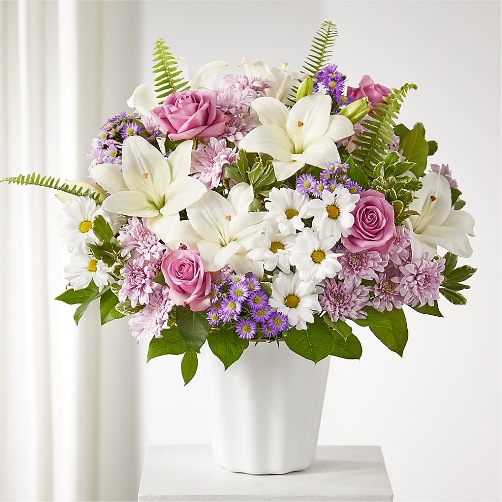 Warmest Thoughts Tabletop Basket – Guru Flowers, Port Saint Lucie FL