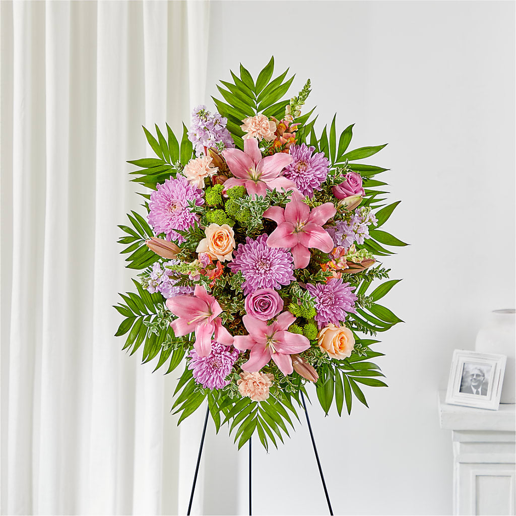 Love & Light Standing Spray – Guru Flowers, Port Saint Lucie FL