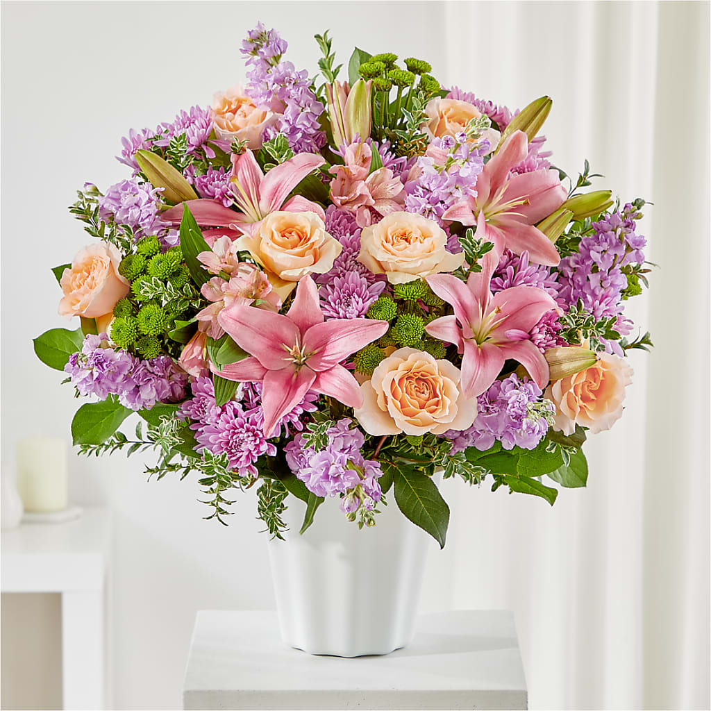 Supportive Embrace Tabletop Basket – Guru Flowers, Port Saint Lucie FL