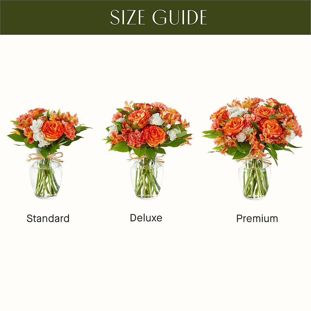 Apricot Glow Bouquet – Guru Flowers, Port Saint Lucie FL