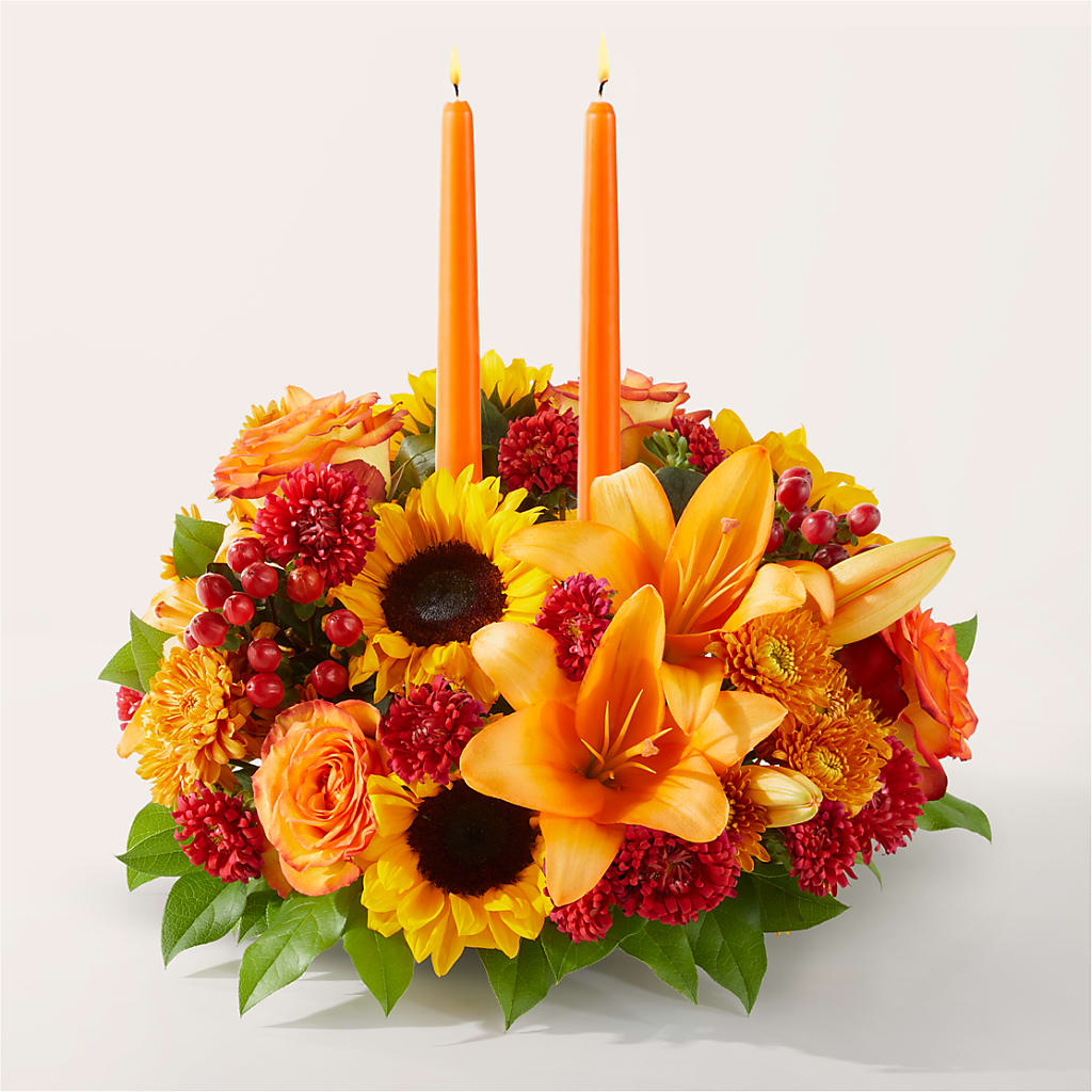 Grateful Centerpiece – Guru Flowers, Port Saint Lucie FL