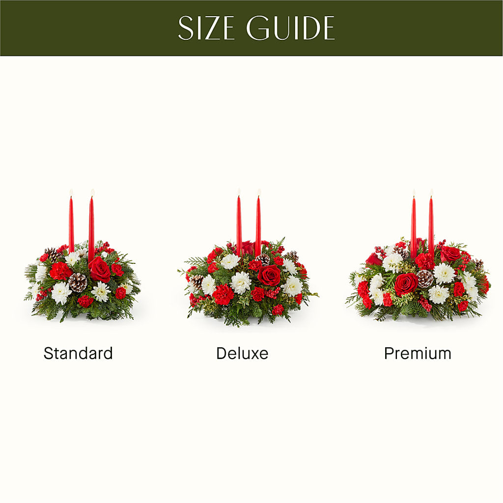 Holiday Soiree Centerpiece – Guru Flowers, Port Saint Lucie FL