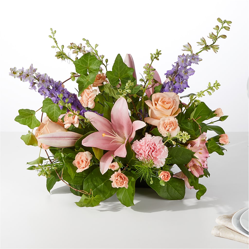 Blossom Time Centerpiece – Guru Flowers, Port Saint Lucie FL