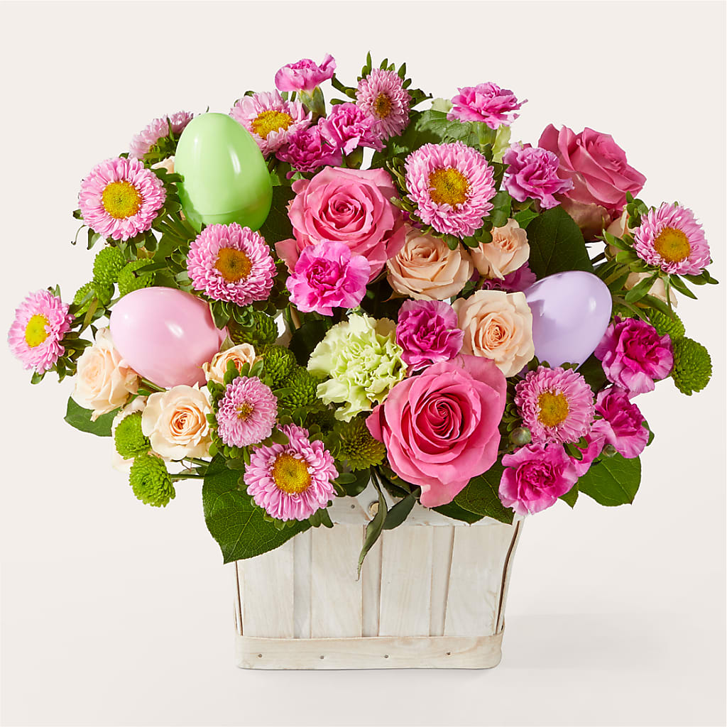 Get Eggcited Basket – Guru Flowers, Port Saint Lucie FL
