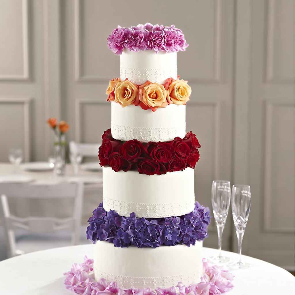 Infinite Love Cake Décor – Guru Flowers, Port Saint Lucie FL