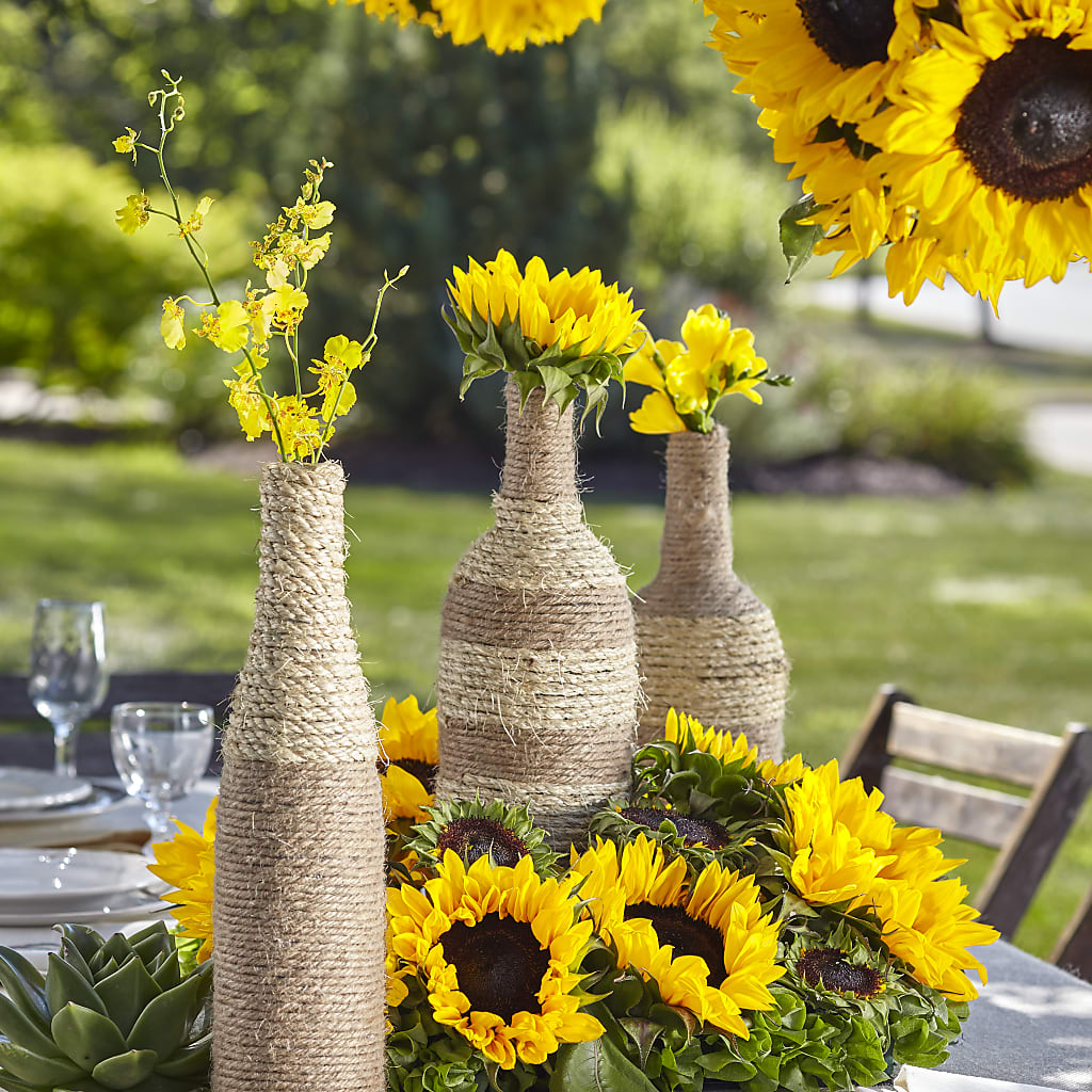 Sublime Garden Centerpiece – Guru Flowers, Port Saint Lucie FL