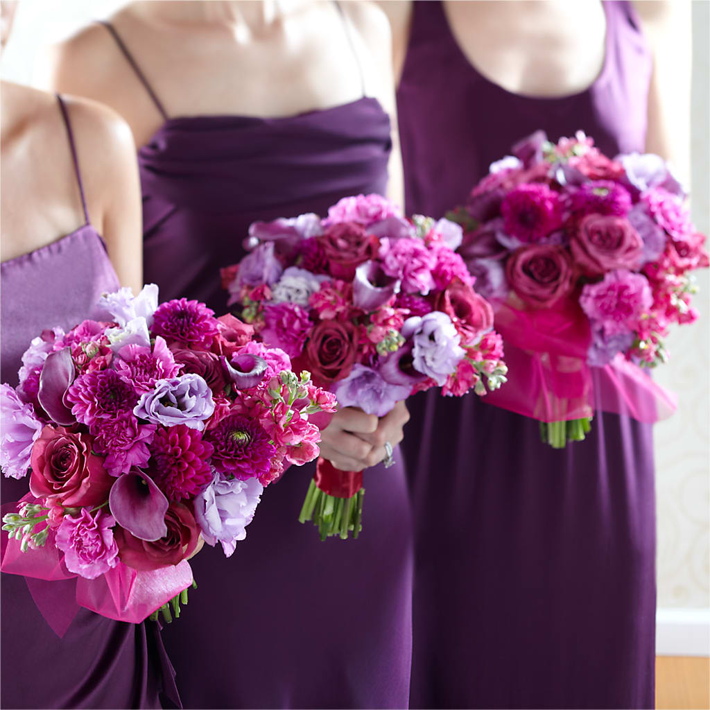 Bridesmaid's Garden Bouquet – Guru Flowers, Port Saint Lucie FL