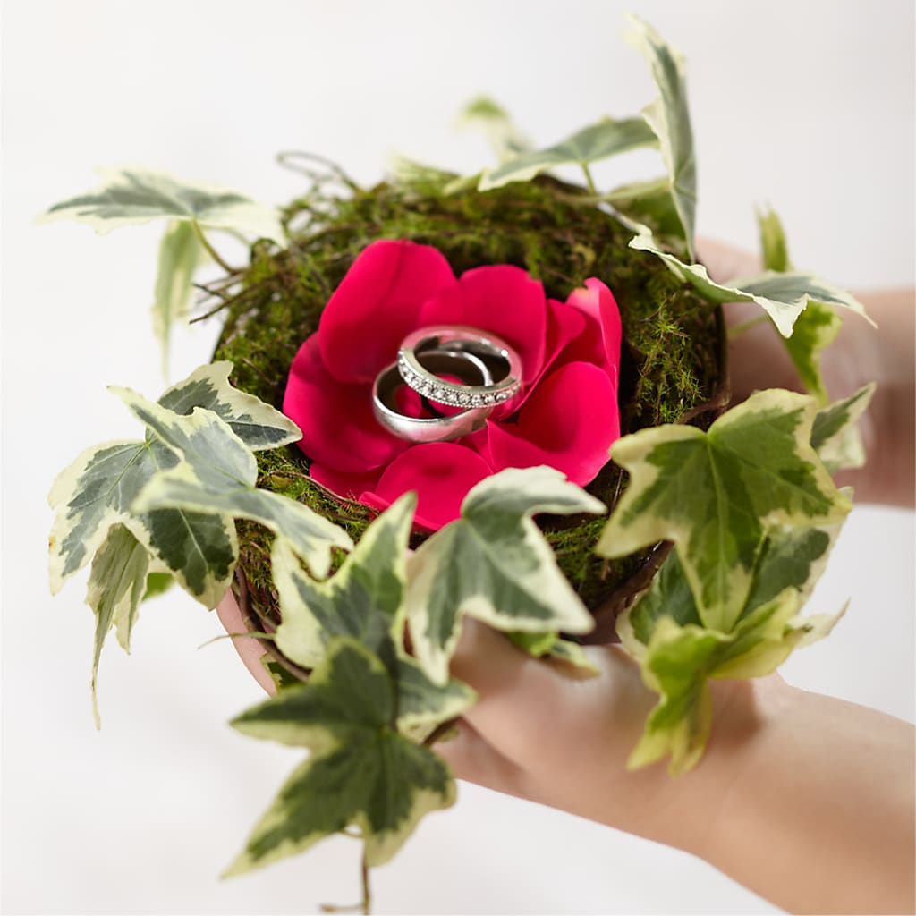 Lila Rose Ring Nest – Guru Flowers, Port Saint Lucie FL