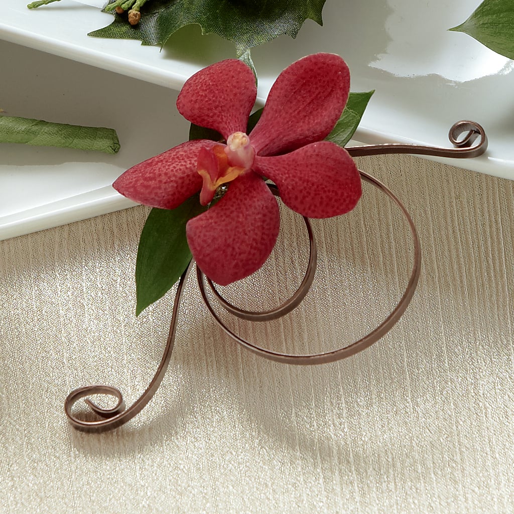 Red Mokara Boutonniere – Guru Flowers, Port Saint Lucie FL