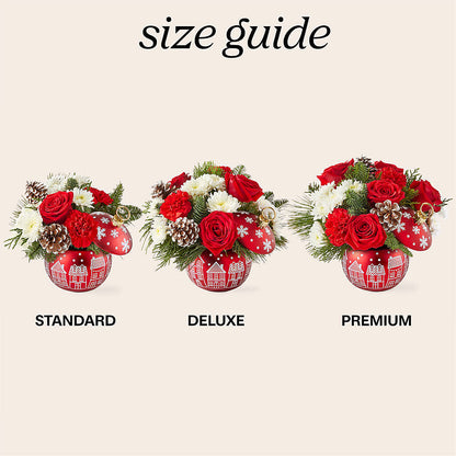 Christmas Village Ornament –  Guru Flowers, Port Saint Lucie FL