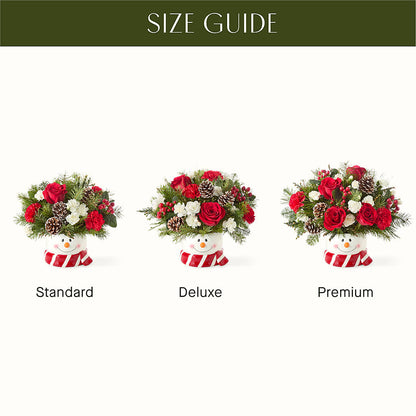 Jolly Snowman Bouquet –  Guru Flowers, Port Saint Lucie FL