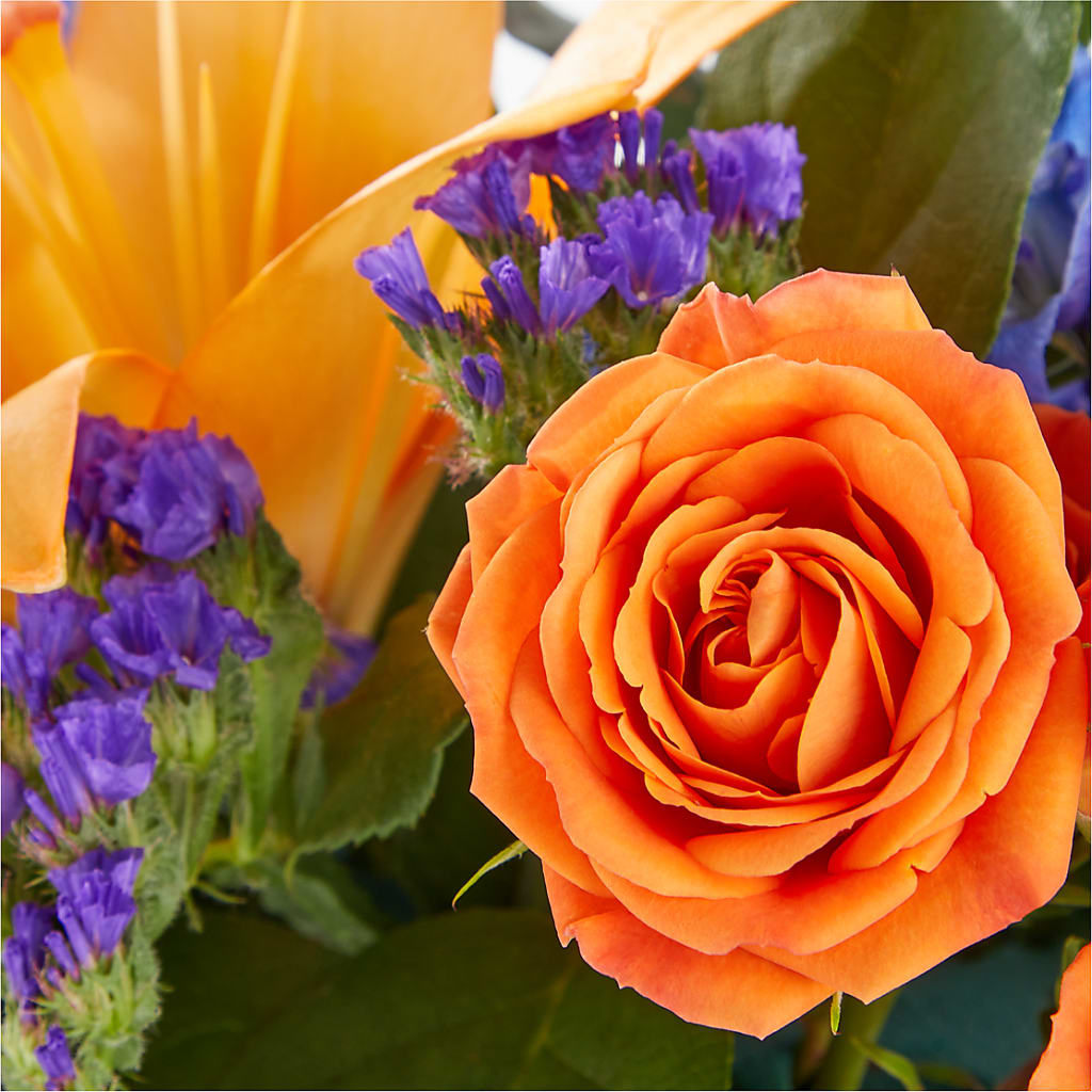 Radiant Citrus Box Bouquet –  Guru Flowers, Port Saint Lucie FL