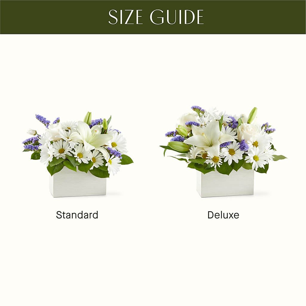 Beyond Blue Box Bouquet –  Guru Flowers, Port Saint Lucie FL