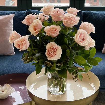 Long Stem Pink Rose Bouquet –  Guru Flowers, Port Saint Lucie FL